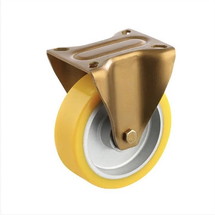 Fixed Aluminum Core Pu Caster