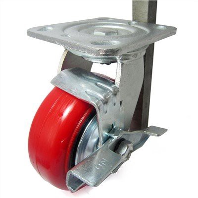 Pu Cam khwb cia hlau Caster Log