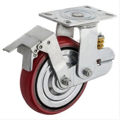 Shock Absorbing PU Caster